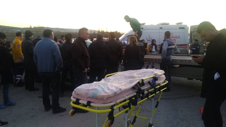 Akyurt'ta Kaza : 1 Ölü 4 Yaralı 18