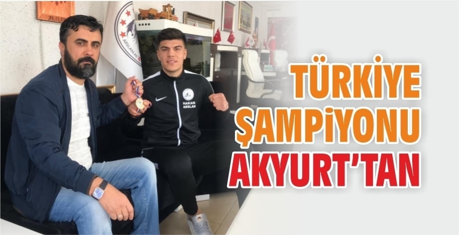 Türkiye Şampiyonu Akyurt'tan 5