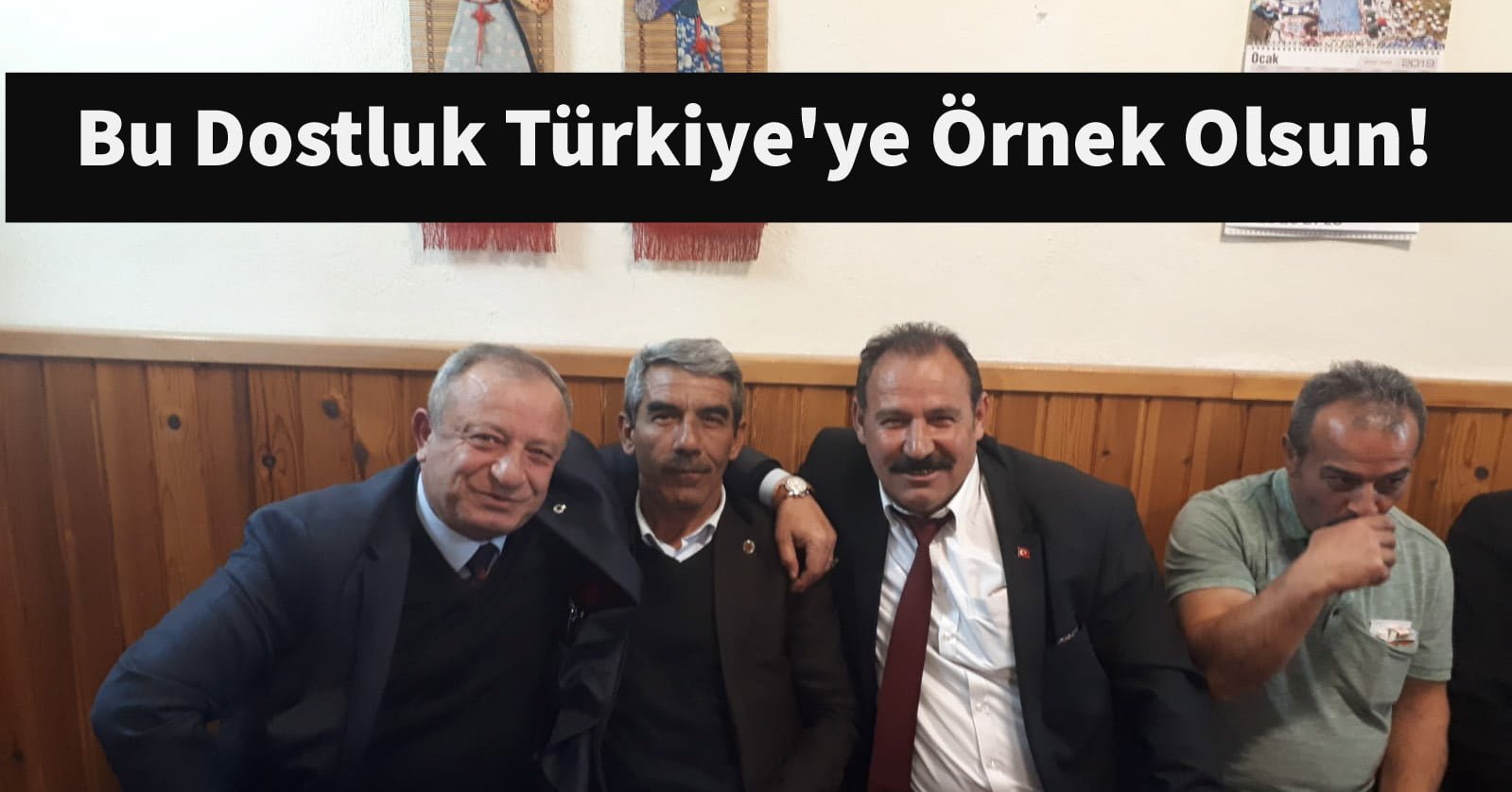 Bu Dostluk Türkiye’ye Örnek Olsun!