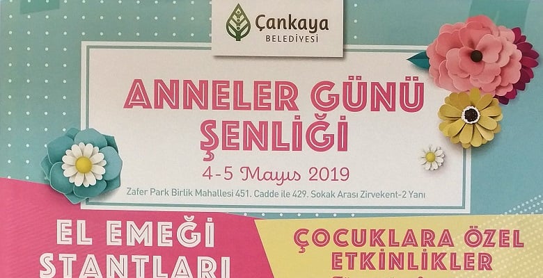 Anneler Günü Şenliği Afiş