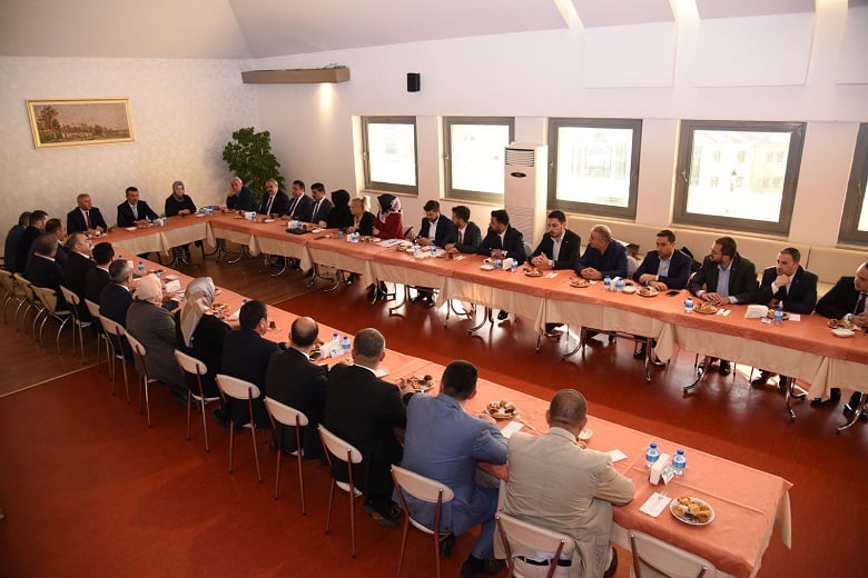 Başkan Balcı yeni seçilen meclis üyeleri ile bir araya geldi