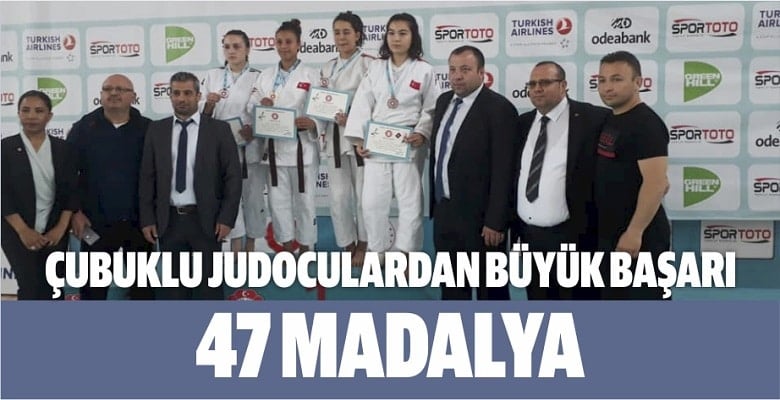 Çubuklu Judoculardan 47 Madalya