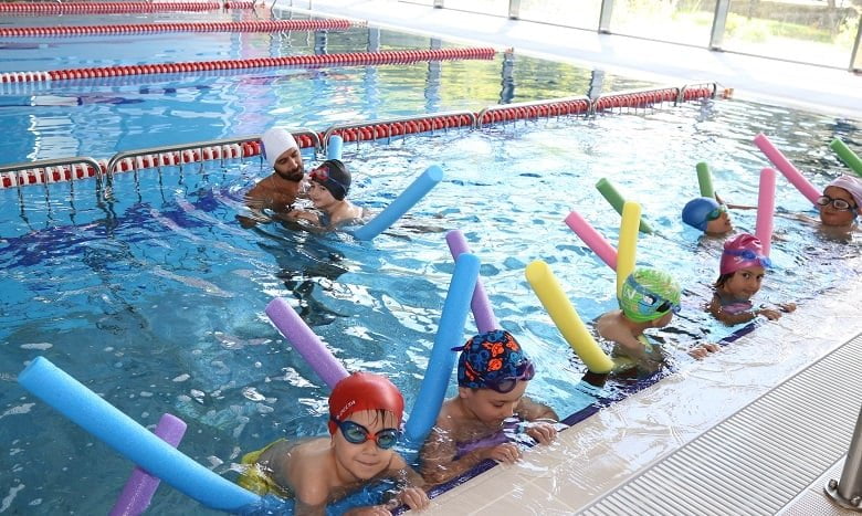 Çankaya'da Yüzme Havuzuna Yoğun İlgi 1