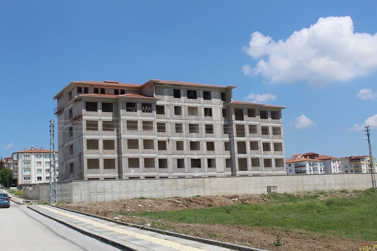 Akyurt'a İki Yeni Okul, Büyük Oranda Tamamlandı 1