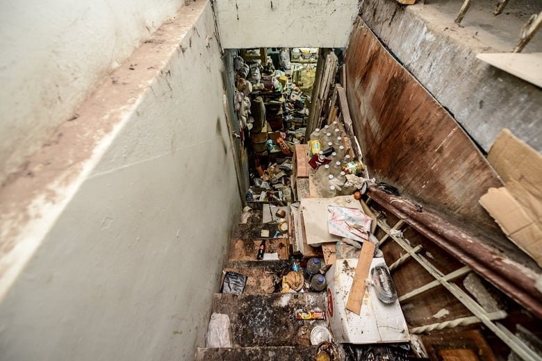 Altındağ'da 20 Kişi Çöp Evi Temizledi... Çöp Evden Görüntüler 2