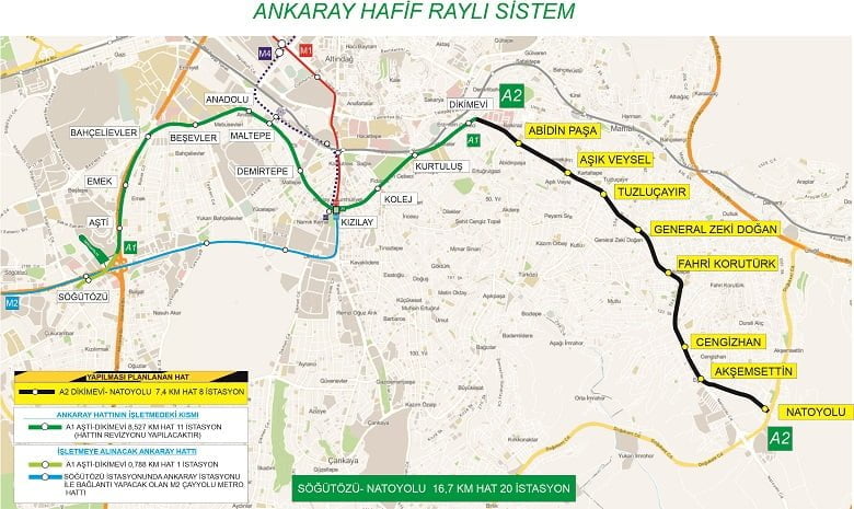 Ankara'da yeni metro müjdesi. İşte güzergah! 11