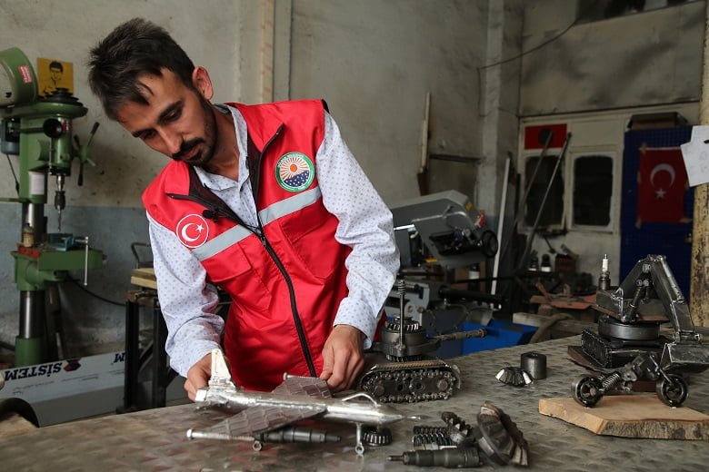 Hurdalardan sanat eseri doğuyor… 3
