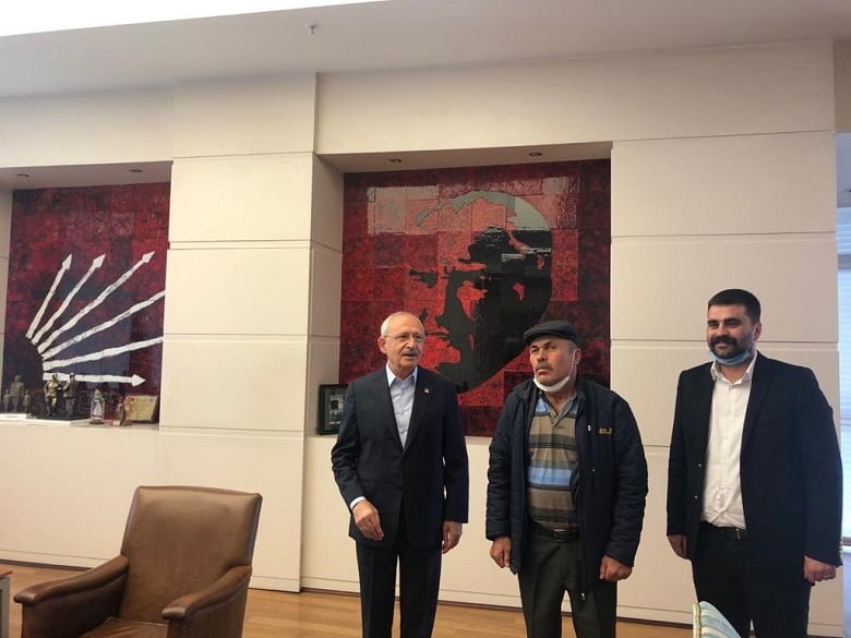 Çubuklu şehit babasından Kılıçdaroğlu'na ziyaret 3