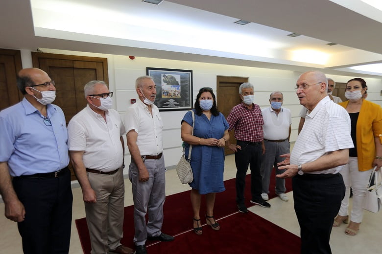 KentKoop site başkanlarından Yaşar’a ziyaret