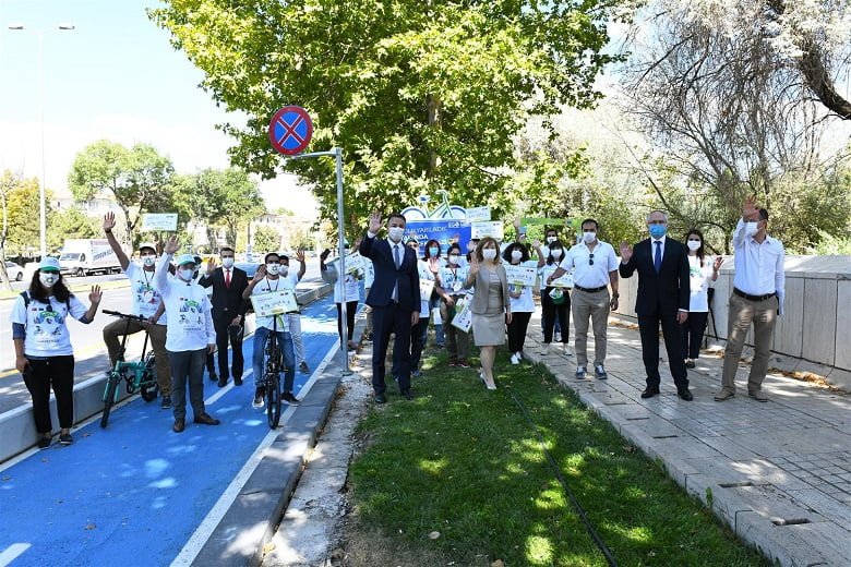 Yurtdışından Ankara'ya Gelen Öğrenciler Bisiklet Yolunda 6
