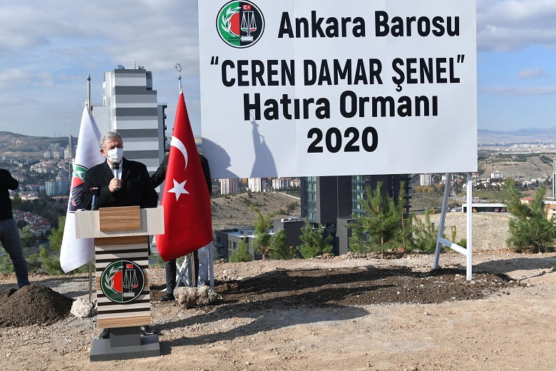 25 Kasım’da anlamlı açılış: Ceren Damar Şenel’in adı Ankara’da hatıra ormanı ile yaşayacak