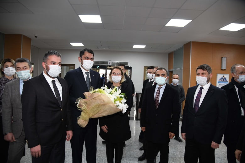 Bakan Kurum Pursaklar Belediye Başkanı Ertuğrul Çetin'i Ziyaret Etti 1