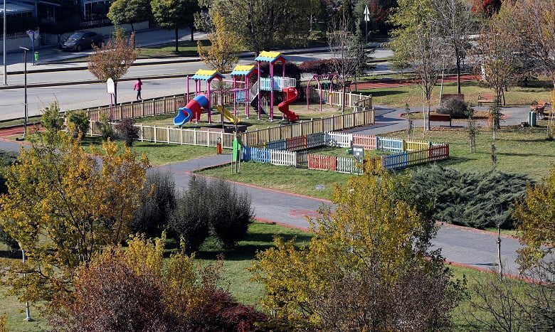 Çankaya parklarında köpeklere de yer var 1