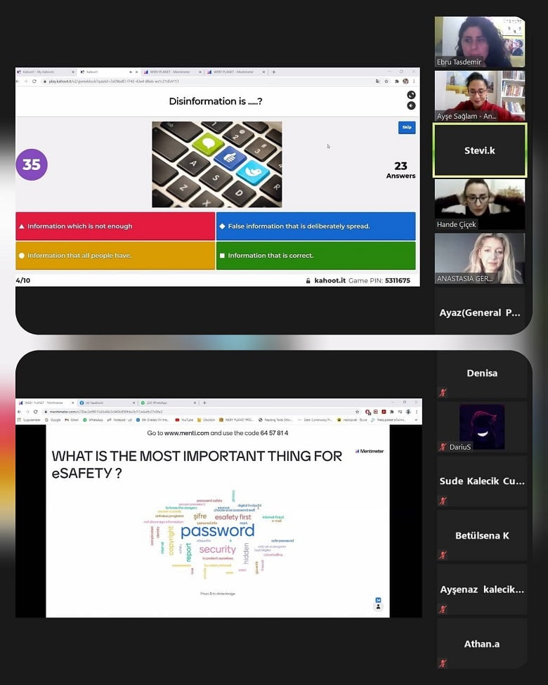 Türkçe Öğretmeninden Uluslararası Güvenli İnternet Projesi 1