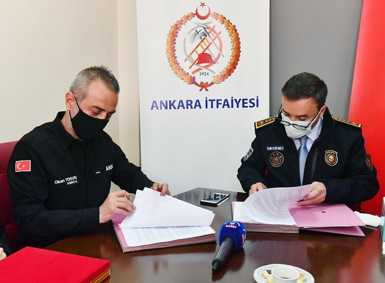 Ankara İtfiayesi arama kurtarmalarda ANDA ile işbirliği yapacak