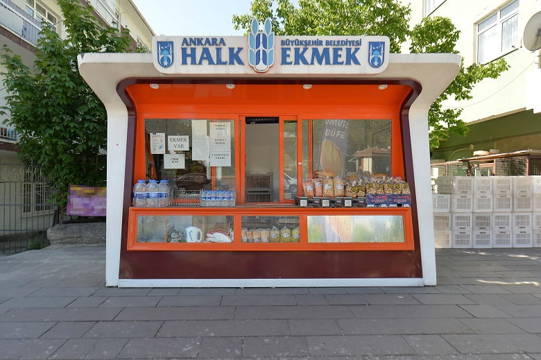 Akyurt Belediyesi Halk Ekmek Büfesi için yer tahsis etti