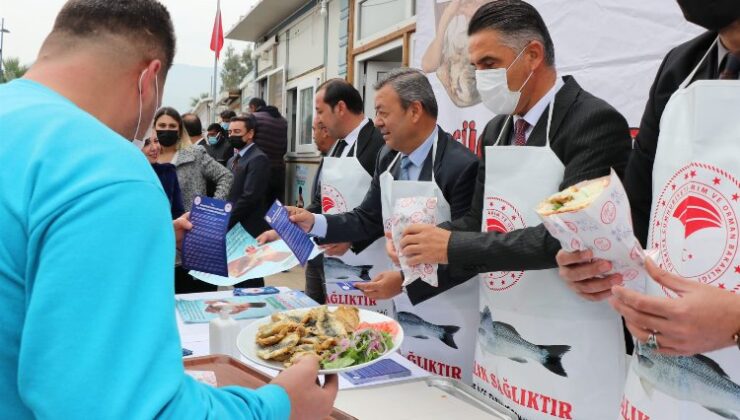 İzmir Narlıdere’de ‘Balık Sağlıktır’ etkinliği