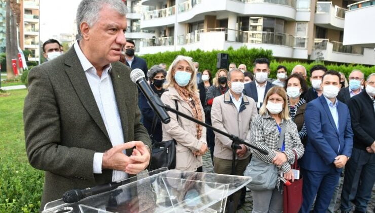 İzmir Narlıdere’de “Haydar Gültekin Parkı” açıldı