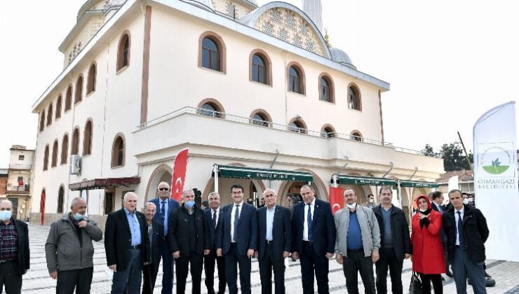 Bursa Osmangazi’de ‘Yeni Cami’ ibadete açıldı