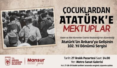 Atatürk’ün Ankara’ya gelişinin 102. yıl dönümü kutlanacak