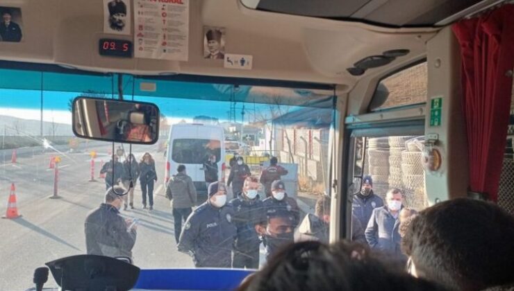 Ankara’ya giden öğrencilere gözaltı