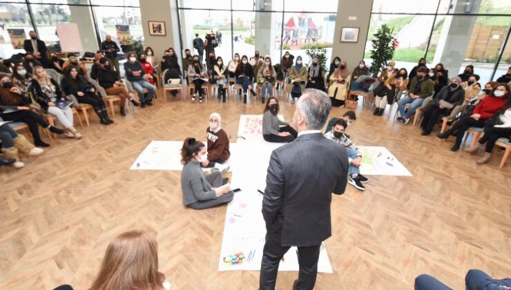 Bursa Kültürpark dönüşümü için gençleri dinledi