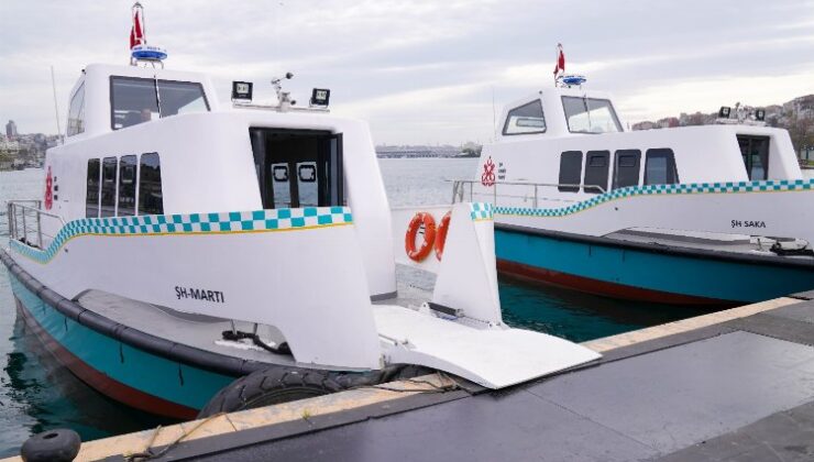 Deniz taksiler İstanbul’da siftah yapıyor