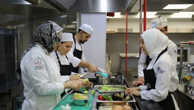 Yöresel Gaziantep Mutfağı eğitimleri devam ediyor