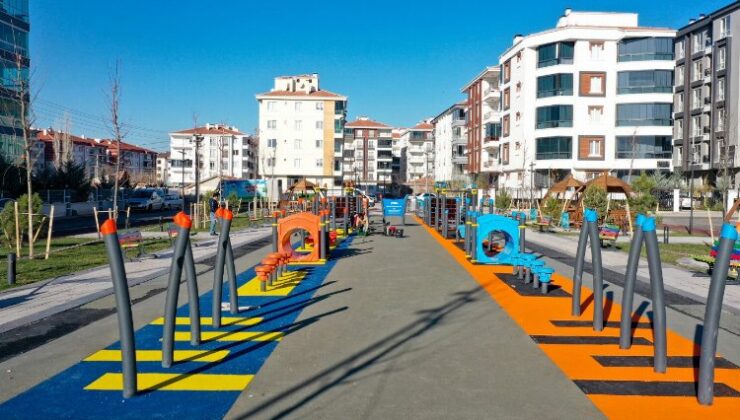 Aksaray’da eğitici oyun parkı