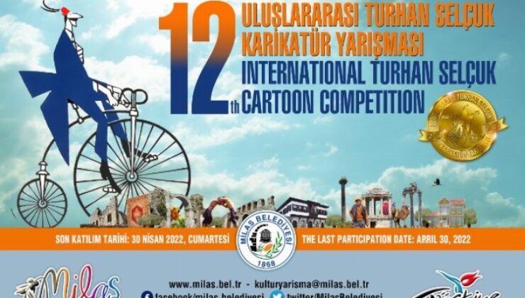 Muğla Milas’ta Turhan Selçuk Karikatür Yarışması düzenleniyor