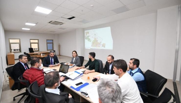 Başkan Ertuğrul Çetin’den Proje Değerlendirme Toplantısı