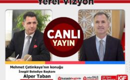 Bursa İnegöl Belediye Başkanı Alper Taban İGF TV’de canlı yayında