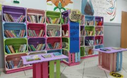 Bursa’da 7 okula ‘sıfır atık’ kütüphanesi