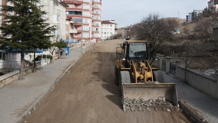 Nevşehir Belediyesi’nden altyapı çalışması