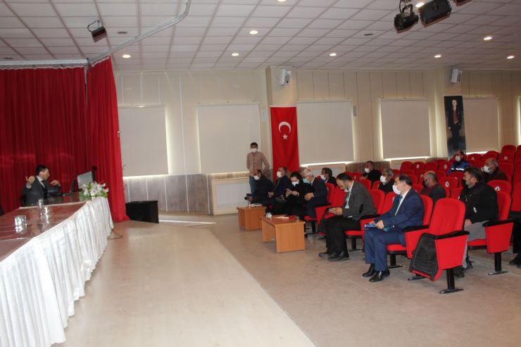 Ankara İl Göç İdaresi, Akyurt'ta muhtarlarla istişare toplantısı yaptı 1
