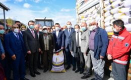 Altındağ’da çiftçilere nohut desteği