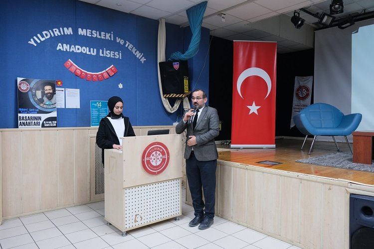 Bursa Yıldırım MTAL'in konuğu Prof. Dr. Ali Büyükaslan oldu 2