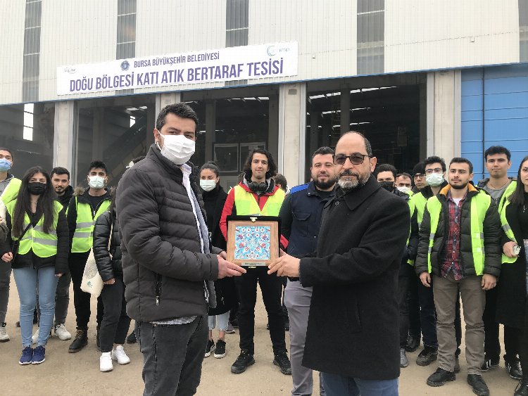 Bursa'da Mimar ve Mühendisler'den yerinde 'katı atık' incelemesi 2