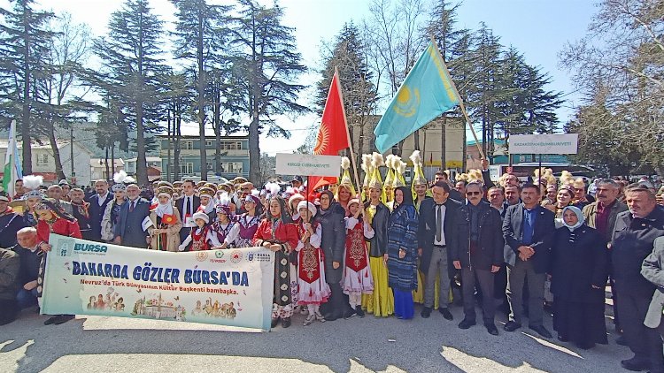 Bursa'da Nevruz coşkusu Keles'i sardı 6