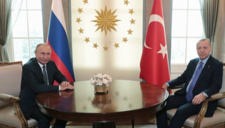 Erdoğan-Putin görüşmesi yapıldı
