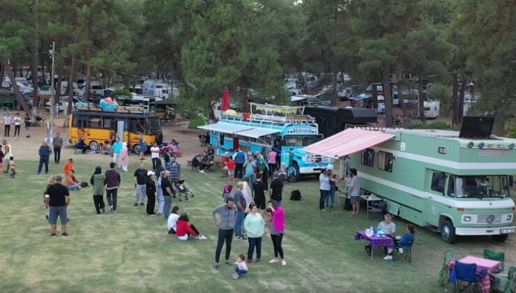 Kamp karavan tutkunları Bursa Harmancık’ta buluşacak