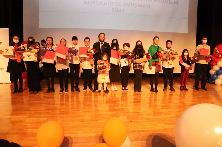 Tübitak projeleri Bursa Bölge ödülleri verildi 2