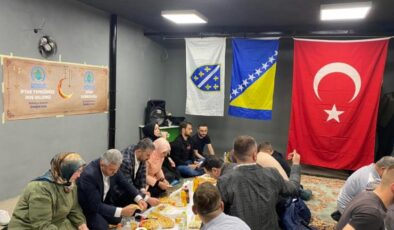 Başkan Ertuğrul Çetin’den Bosna’da iftar yemeği