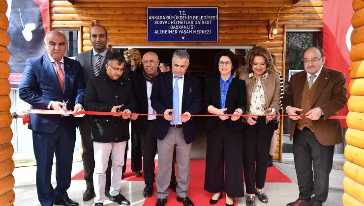 Ankara Büyükşehir’de bir ilk: Alzheimer Sosyal Yaşam Merkezi açıldı