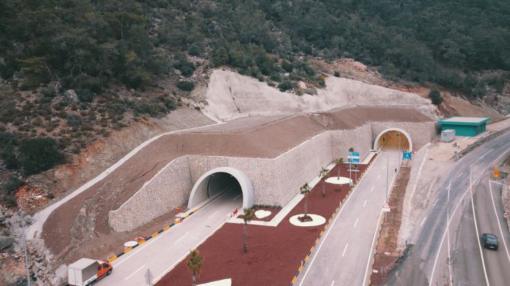 Antalya Phaselis Tüneli yarın açılıyor