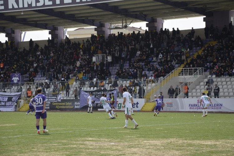 Afjet Afyonspor Serikspor'u Play-Off için yendi 2