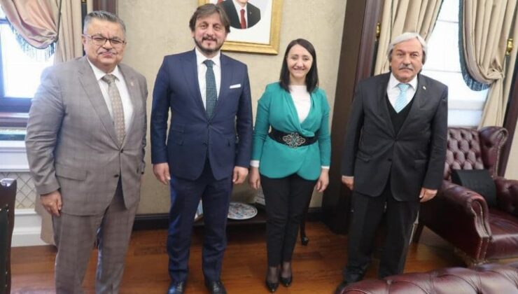 Başkan Tekin ve Başkan Şahin’in Ankara ziyareti