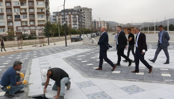 Manisa Büyükşehir, Karaçay rekreasyon alanında sona geldi
