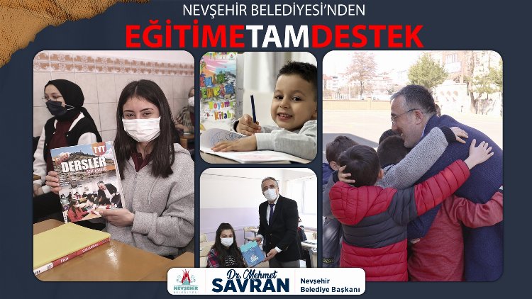 Nevşehir Belediyesi'nden eğitime destek 2