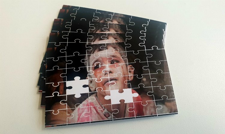 TBMM'den batıya puzzle fotoğrafla kayıp çocuk mesajı 2